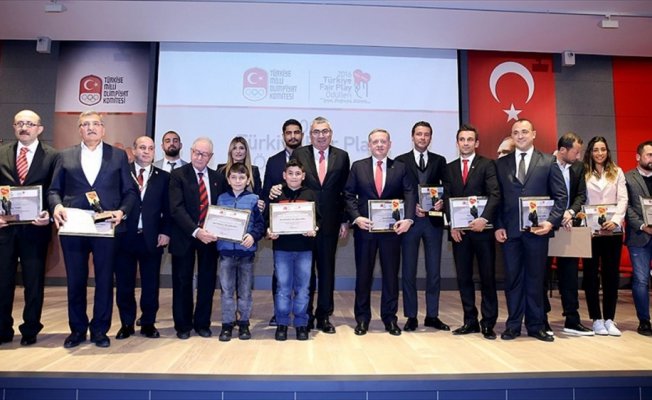 2016 Türkiye Fair Play Ödüllerdi sahiplerini buldu