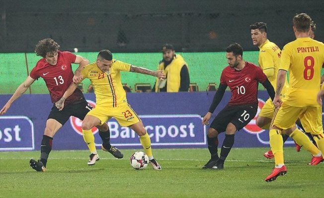 A Milli Futbol Takımı Romanya'ya 2-0 mağlup oldu