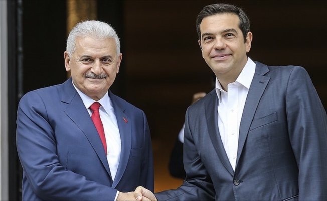 Başbakan Yıldırım'dan Yunanistan Başbakanı Çipras'a taziye mesajı