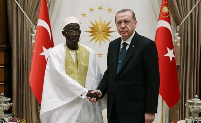 Cumhurbaşkanı Erdoğan, Gambiya'nın Ankara Büyükelçisini kabul etti