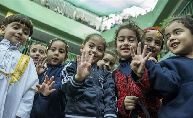 Filistinli çocukların Türkiye ve Erdoğan sevgisi