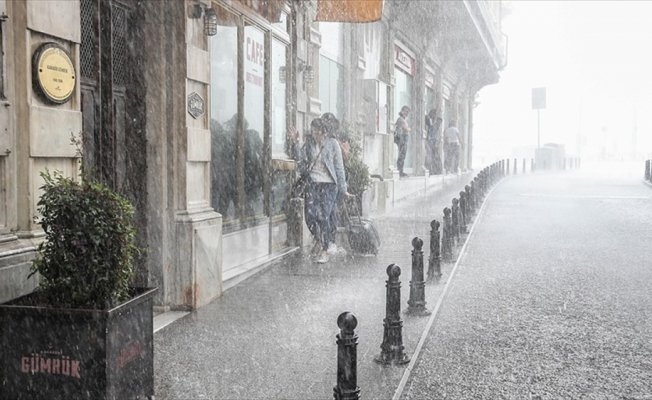 İstanbul'a 20 saatlik yağış geliyor
