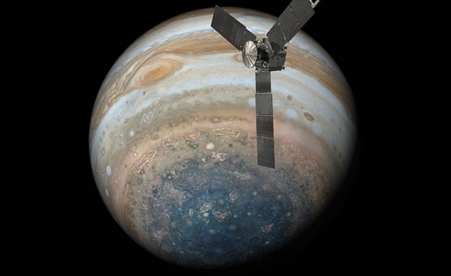 NASA Jüpiter'in yeni görüntülerini yayımladı