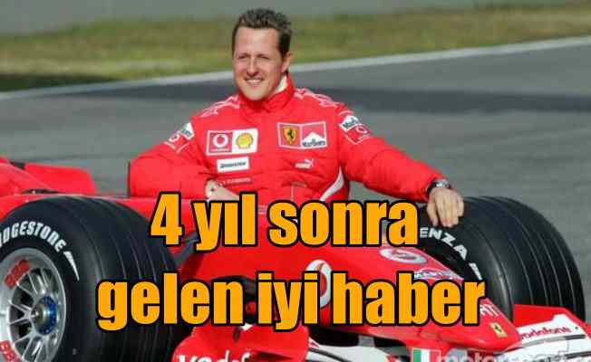 Schumacher'den 4 yıl sonra iyi haber
