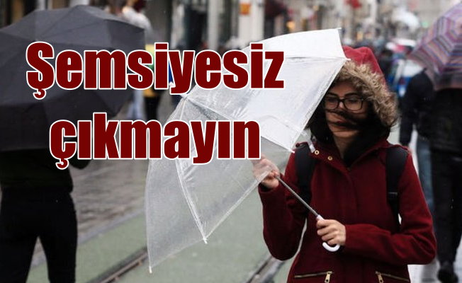 Son Dakika hava durumu; İstanbul için yağmur uyarısı var