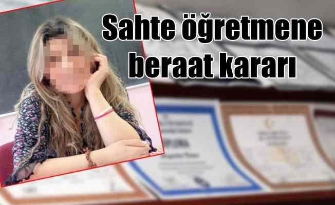 Trabzon'da Sahte öğretmen beraat etti