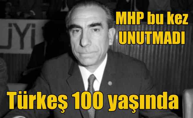 Türkeş 100 yaşında; MHP'de Türkeş için 100. yıl hazırlığı