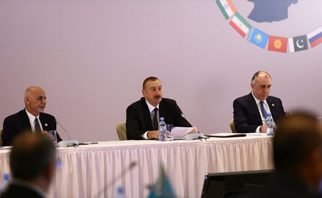 Azerbaycan Cumhurbaşkanı Aliyev: Afganistan'ın güvenlik tehditlerine ortak yanıt vermeliyiz