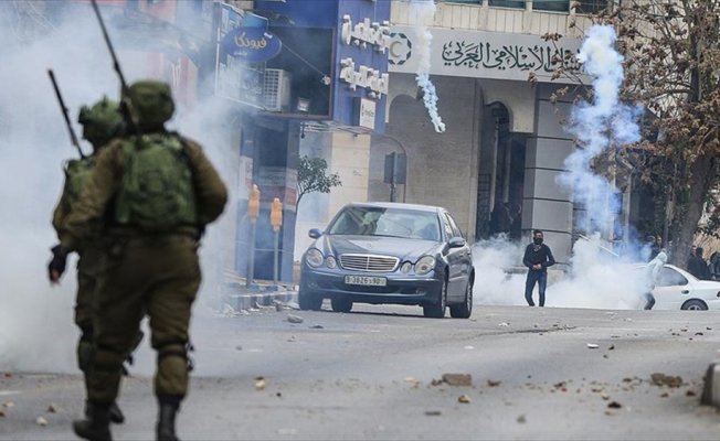 Batı Şeria’da İsrail askerleri gerçek mermiyle müdahale etti