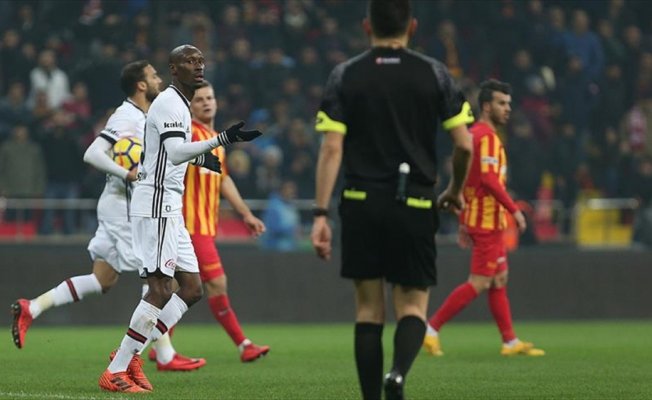 Beşiktaş Kayseri deplasmanından 1 puanla ayrıldı