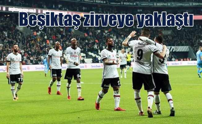 Beşiktaş zirveye biraz daha yaklaştı
