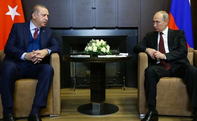 Cumhurbaşkanı Erdoğan, Putin ile Kudüs'ü görüştü