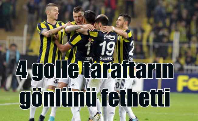 Fenerbahçe, sahasında Kasımpaşa'yı 4 golle evine yolluyor