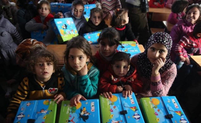 İHH'dan Suriye'deki yetim çocuklar için anaokulu