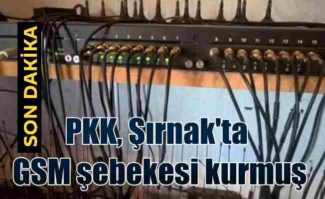 PKK GSM şebekesi kurmuş: Kandil'le haberleşme sistemi bulundu