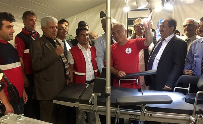 Yemen'de Türk sahra hastanesi açıldı