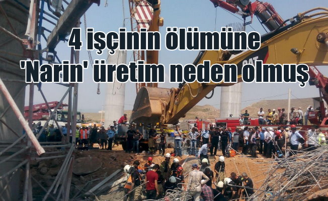 4 işçinin canına mal olan inşaat iskelesi 'Narin' üretilmiş