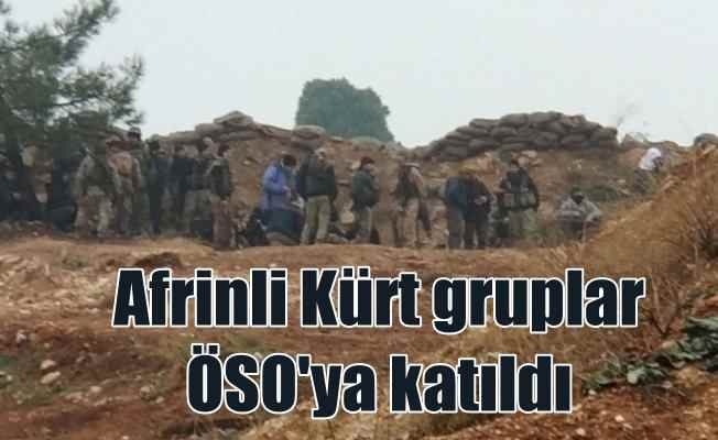 Afrinli Kürtler PKK'yı terketti, ÖSO'ya katıldı