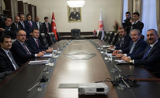 AK Parti-MHP ittifak komisyonunun adı belli oldu