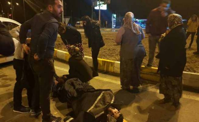 Seydişehir Bozkır karayolunda kaza, Sağlık çalışanları ölümden döndü