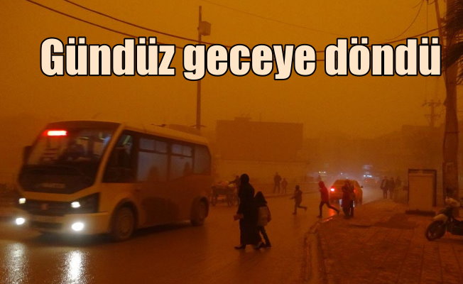 Toz bulutu Mardin ve Diyarbakır'ı vurdu: Yağmur değil çamur yağdı