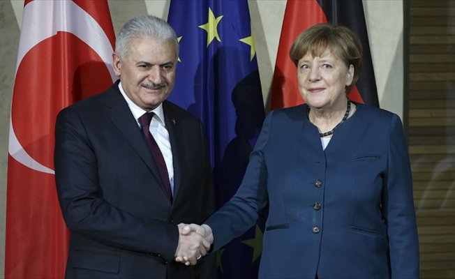 Başbakan Yıldırım ile Almanya Başbakanı Merkel bir araya gelecek