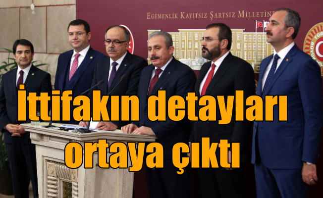MHP - AK Parti ittifak metni ortaya çıktı: Ortak liste geliyor
