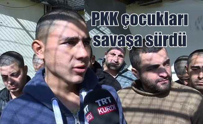 PYD/PKK'nın zorla silahlandırdığı çocuklar yaşadıkları zulmü anlattı