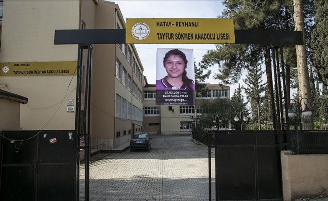 Roketli saldırıda yaşamını yitiren Fatma okulunda da unutulmadı