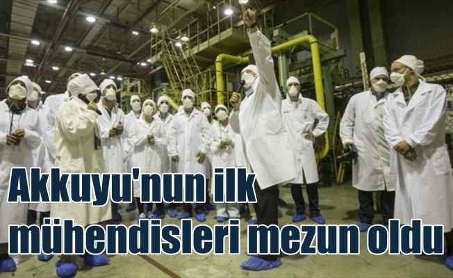 Akkuyu NGS'nin ilk Türk mühendisleri mezun oldu