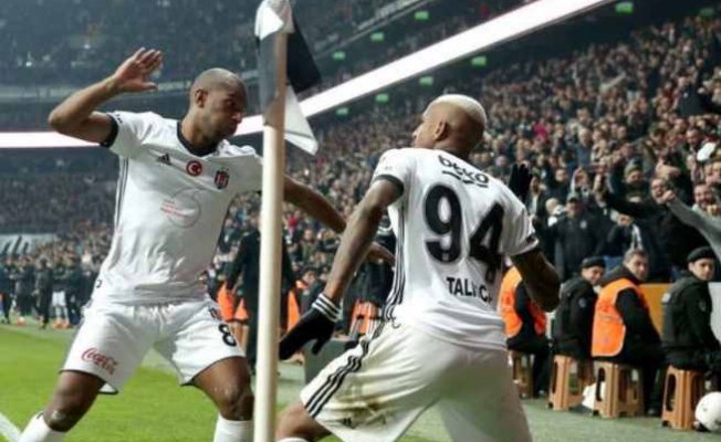 Beşiktaş Karşıyaka'yı tek golle uğurladı: Beşiktaş 1 - Karşıyaka 0