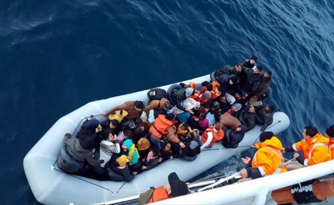 Ege'de son 24 saatte 483 göçmen yakalandı