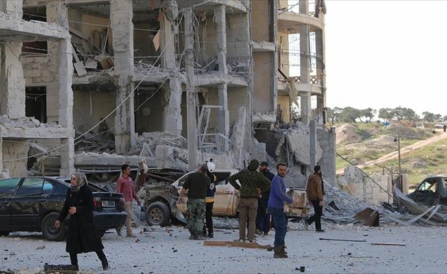 İdlib'e hava saldırısı: 5 ölü, 15 yaralı