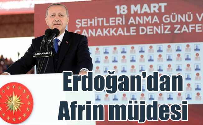 Müjdeyi Erdoğan verdi: Afrin şehir merkezi kontrol altında