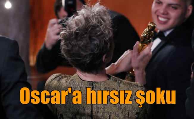 Oscar heykelciği çalındı: Törenlerde hırsız şoku
