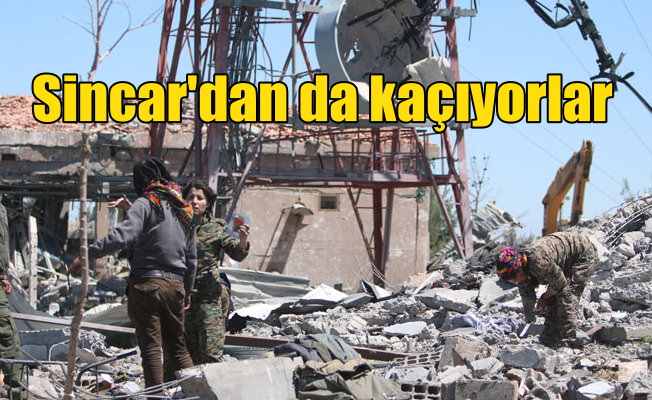PKK Sincar'dan çekiliyor; Afrin'den sonra Sincar'da boşaltılıyor