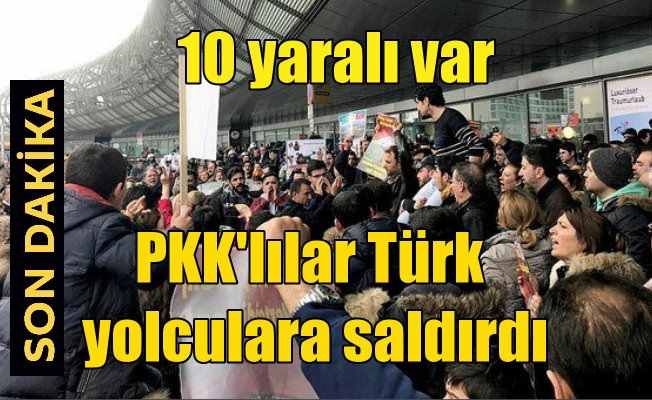 PKK/YPG yandaşları, Türk yolculara saldırdı: 10 yaralı var