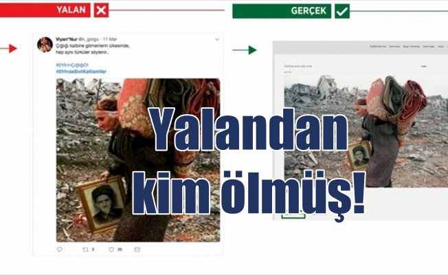 PYD/PKK yanlıları Çeçenistan savaşından Afrin yalanı üretti
