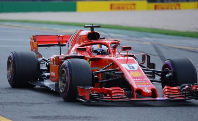 Bahreyn'de pole pozisyonu Vettel'in