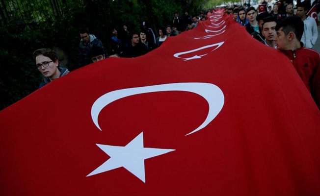 Türkiye 57. Alay'a vefa için yürüdü