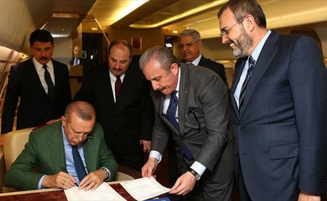 Cumhurbaşkanı Erdoğan Cumhur İttifakı Protokolü'nü imzaladı