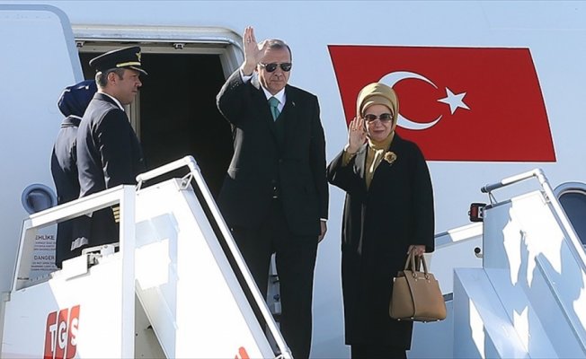 Cumhurbaşkanı Erdoğan Güney Kore'ye gitti