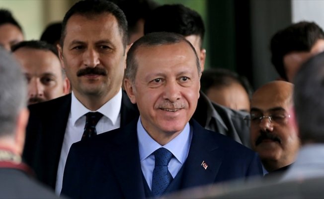 Cumhurbaşkanı Erdoğan İBB'nin Saraçhane'deki binasını ziyaret etti