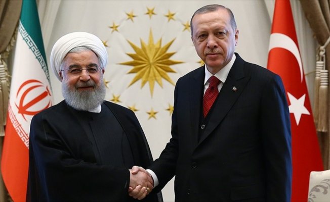 Erdoğan ile Ruhani Trump'ın İran kararını görüştü