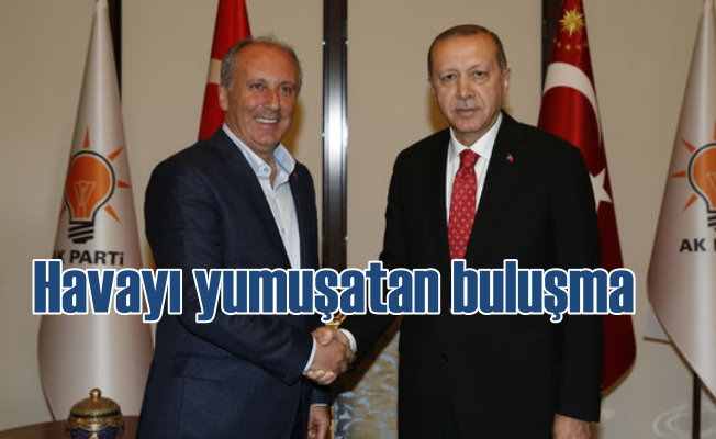 Erdoğan, Muharrem İnce görüşmesi siyasi havayı yumuşattı