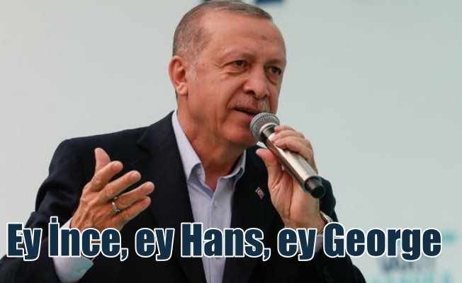 Erdoğan; Sen daha çıraksın çırak