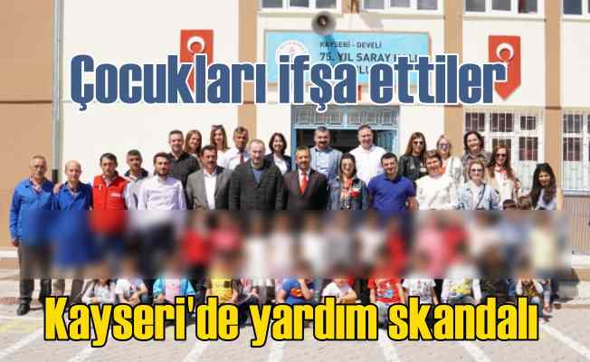 EWE Türkiye'nin yardım skandalı: Kıyafet verilen çocuklar teşhir edildi