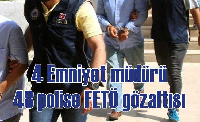 48 eski polis hakkında FETÖ'den gözaltı kararı çıktı