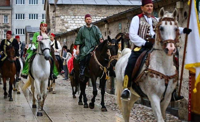Atlılar 'Ayvaz Dede Şenlikleri' için Saraybosna'dan yola çıktı