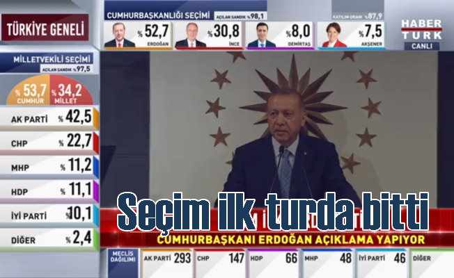 Erdoğan: Mesaj oldukça açık, milletimizle yürümeyi sürdüreceğiz
